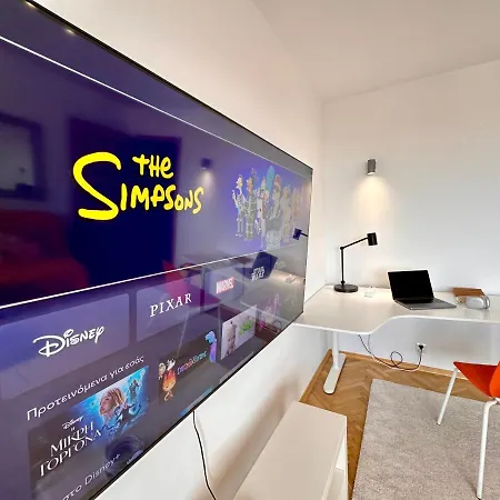 דירה Orange 3 Fast Wifi 1gbs 85'tv Netflix Hbo Disney+ Skyshowmax *